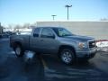 Steel Gray Metallic 2007 GMC Sierra 1500 SLT Extended Cab 4x4