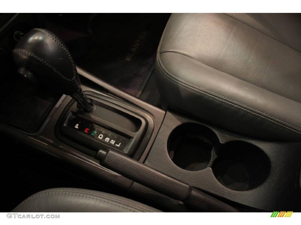 2004 Elantra GT Hatchback - Crimson Dark Red / Dark Gray photo #12
