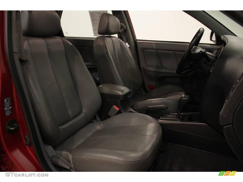 2004 Elantra GT Hatchback - Crimson Dark Red / Dark Gray photo #13