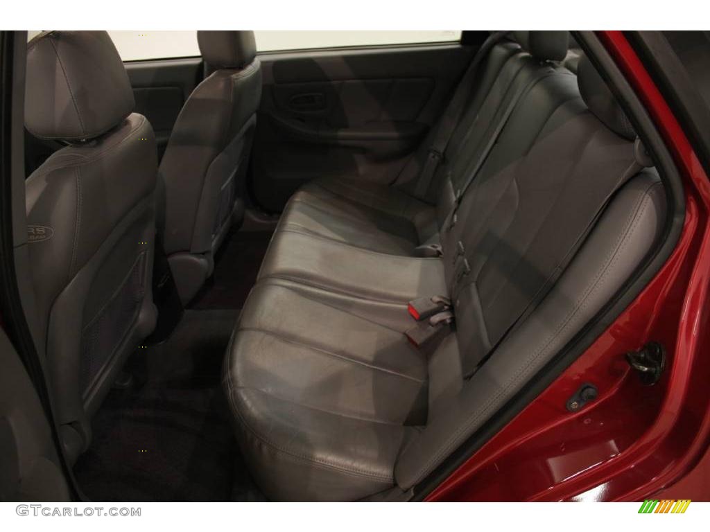 2004 Elantra GT Hatchback - Crimson Dark Red / Dark Gray photo #15