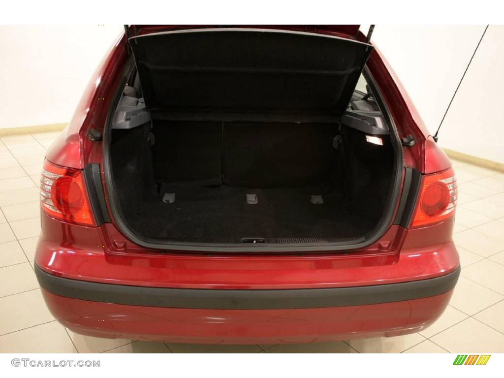 2004 Elantra GT Hatchback - Crimson Dark Red / Dark Gray photo #17