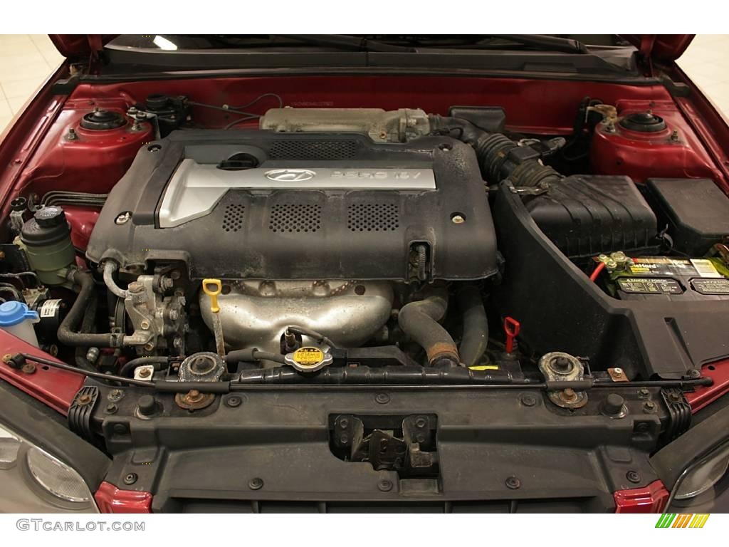 2004 Elantra GT Hatchback - Crimson Dark Red / Dark Gray photo #18