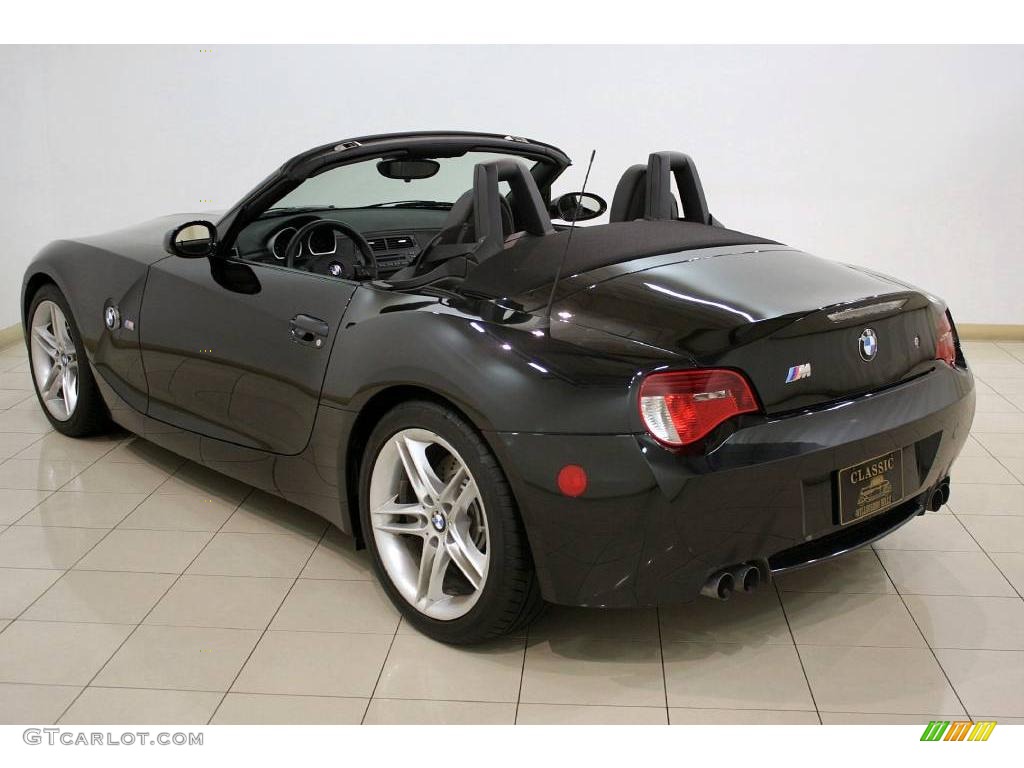 2007 M Roadster - Black Sapphire Metallic / Black Nappa Leather photo #5