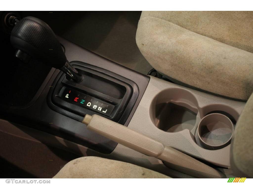 2002 Elantra GLS Sedan - Carbon Blue / Beige photo #12