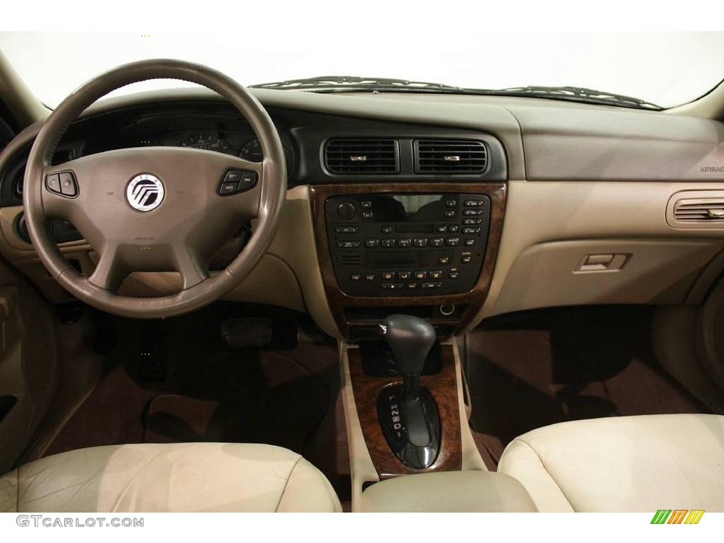 2000 Sable LS Premium Sedan - Black / Medium Parchment photo #18