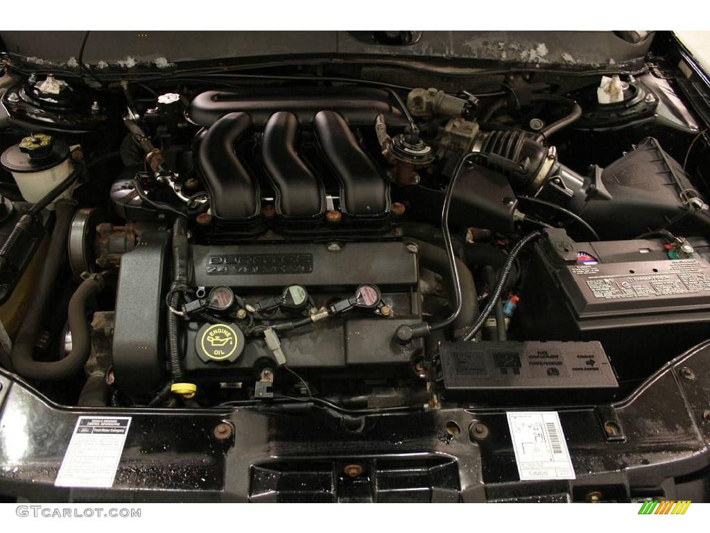2000 Sable LS Premium Sedan - Black / Medium Parchment photo #20