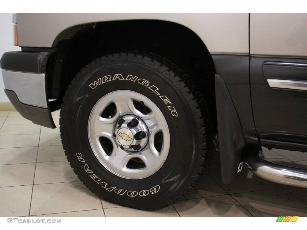 2004 Silverado 1500 LS Extended Cab 4x4 - Silver Birch Metallic / Dark Charcoal photo #18