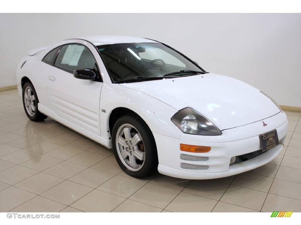 2000 Eclipse GT Coupe - Northstar White / Black photo #1