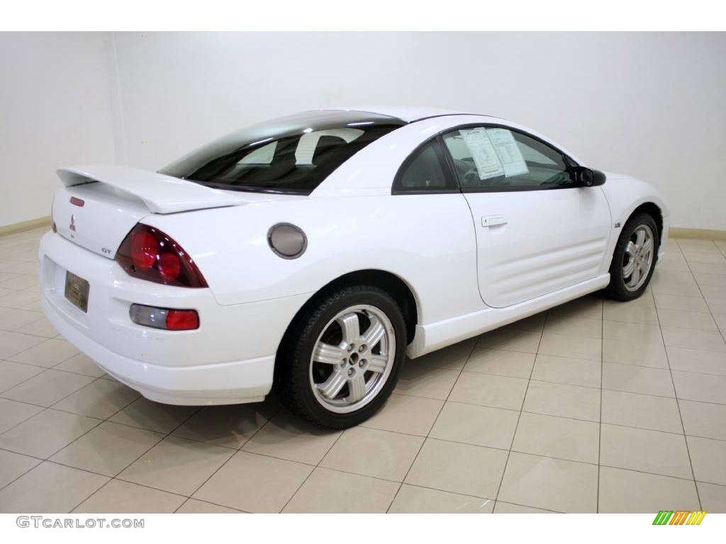 2000 Eclipse GT Coupe - Northstar White / Black photo #7