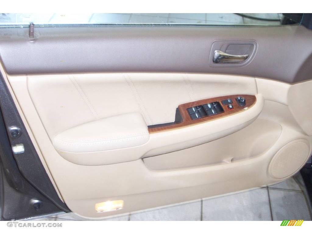 2007 Accord EX-L Sedan - Carbon Bronze Pearl / Ivory photo #12