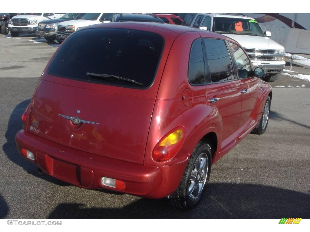 2003 PT Cruiser Limited - Inferno Red Pearl / Dark Slate Gray photo #3