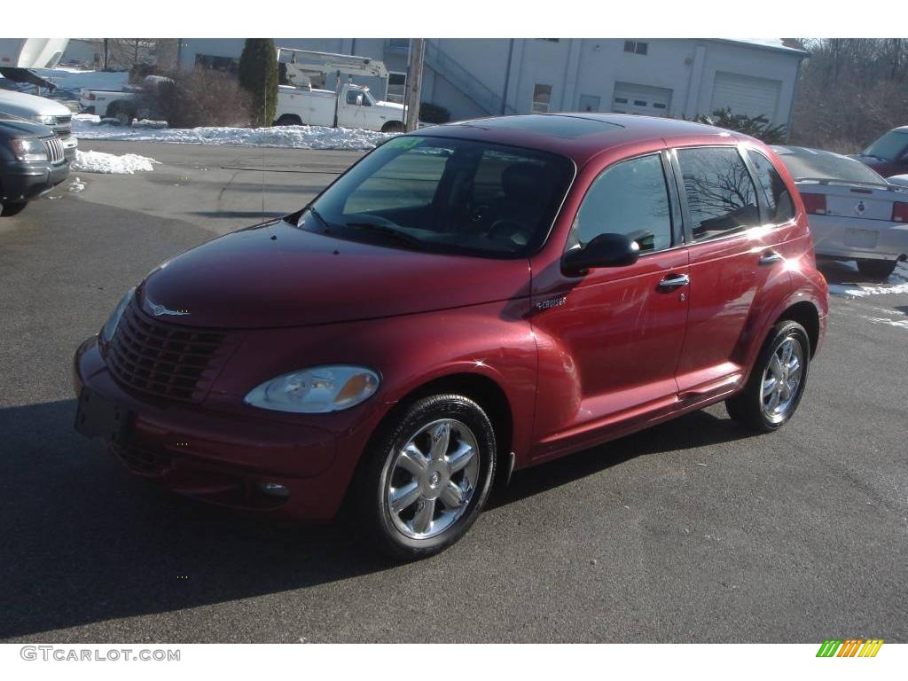 2003 PT Cruiser Limited - Inferno Red Pearl / Dark Slate Gray photo #7