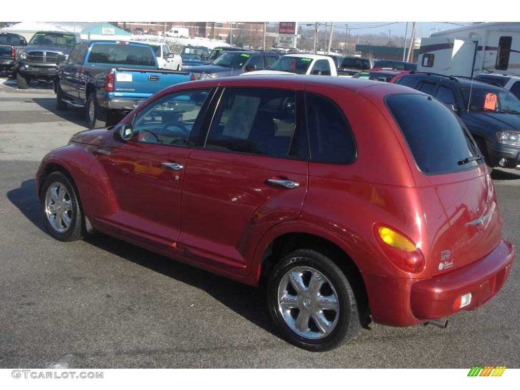 2003 PT Cruiser Limited - Inferno Red Pearl / Dark Slate Gray photo #9