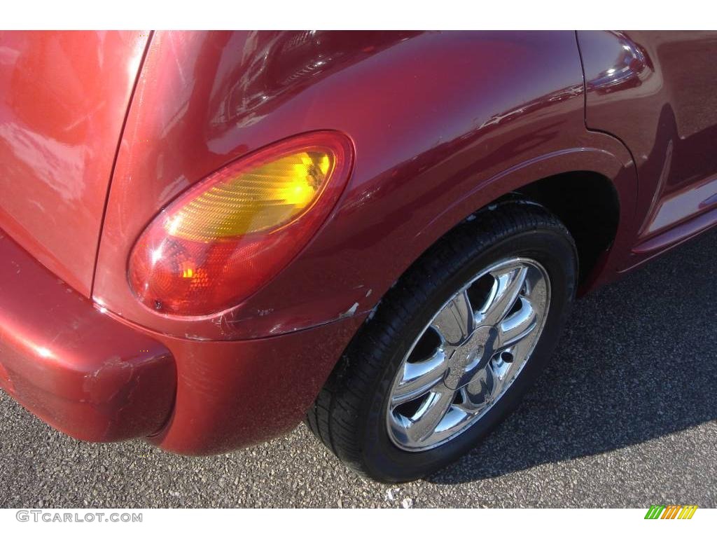 2003 PT Cruiser Limited - Inferno Red Pearl / Dark Slate Gray photo #12