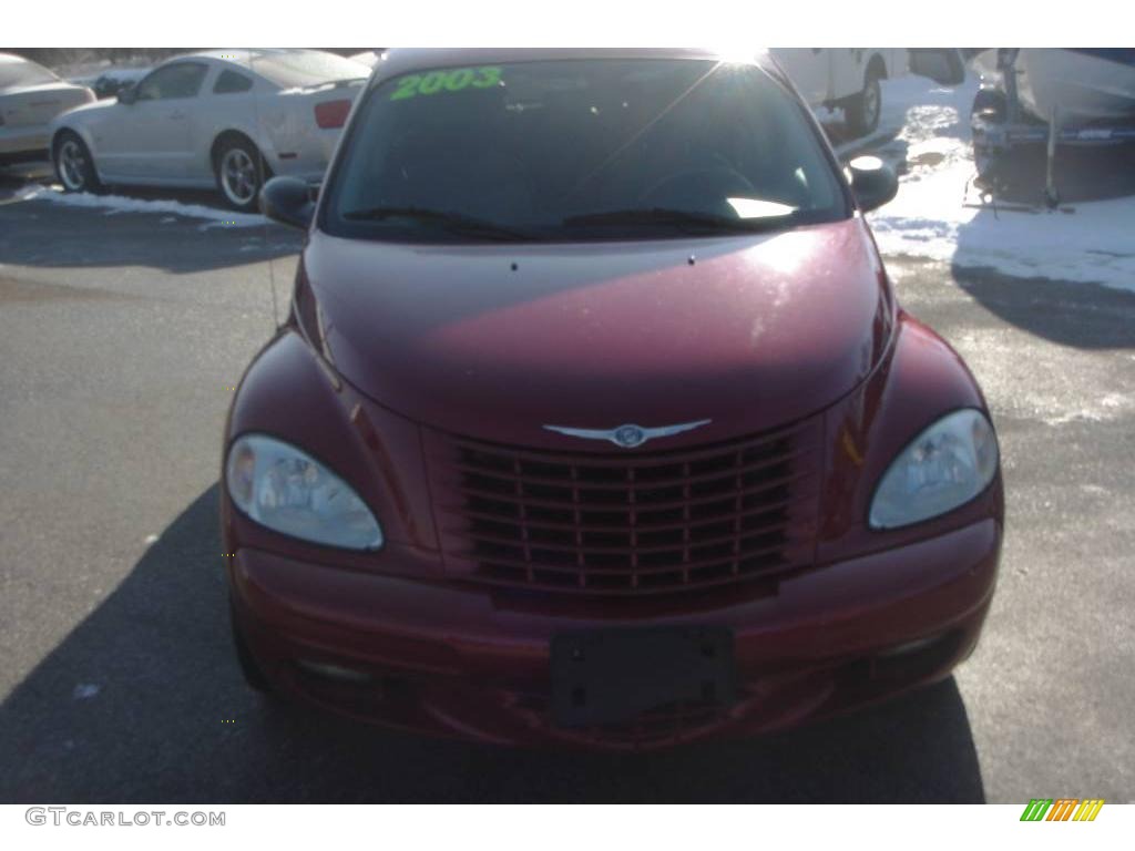 2003 PT Cruiser Limited - Inferno Red Pearl / Dark Slate Gray photo #16