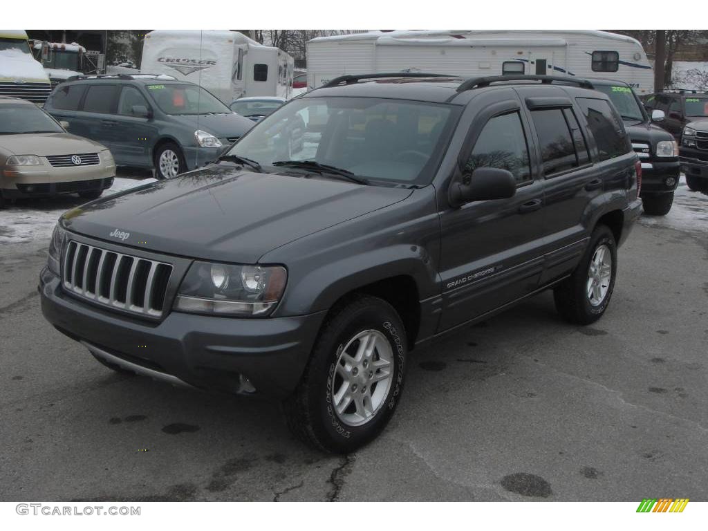 2004 Grand Cherokee Laredo 4x4 - Graphite Metallic / Dark Slate Gray photo #6