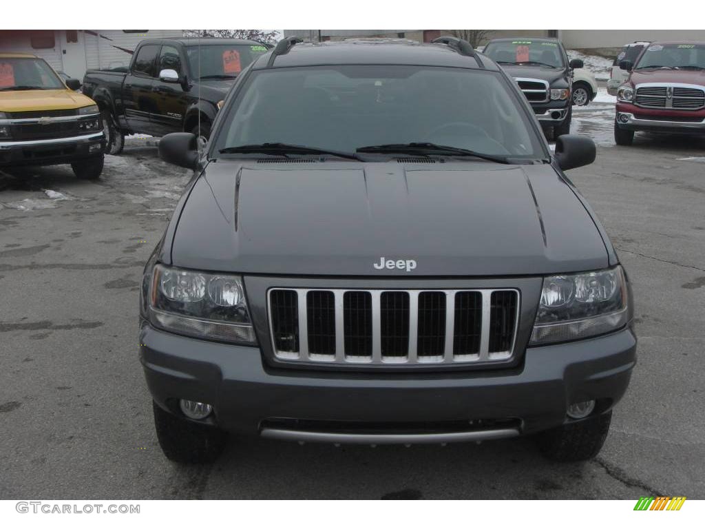 2004 Grand Cherokee Laredo 4x4 - Graphite Metallic / Dark Slate Gray photo #9