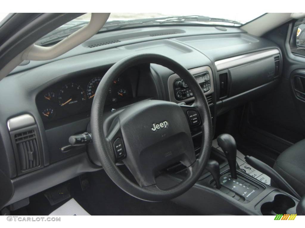 2004 Grand Cherokee Laredo 4x4 - Graphite Metallic / Dark Slate Gray photo #22