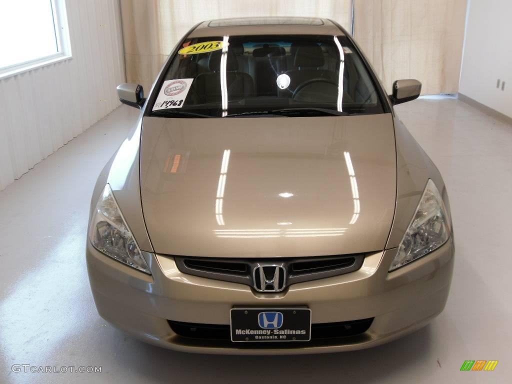 2003 Accord EX Sedan - Desert Mist Metallic / Ivory photo #6