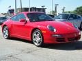 2008 Guards Red Porsche 911 Carrera 4 Coupe  photo #2