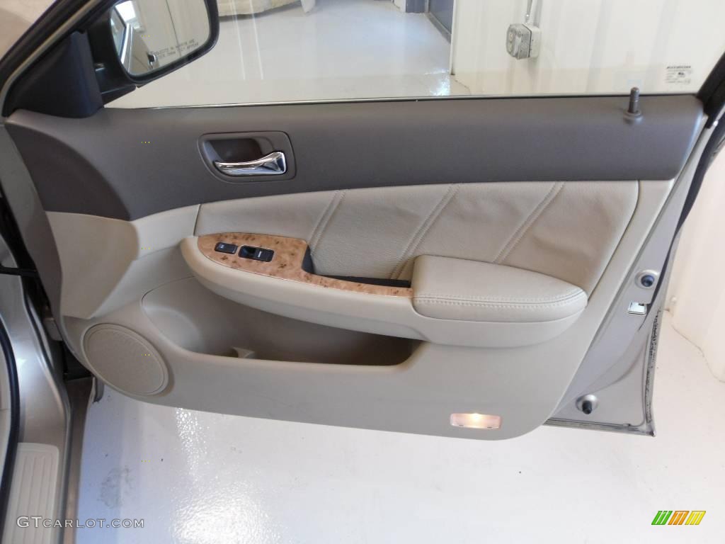 2003 Accord EX Sedan - Desert Mist Metallic / Ivory photo #21
