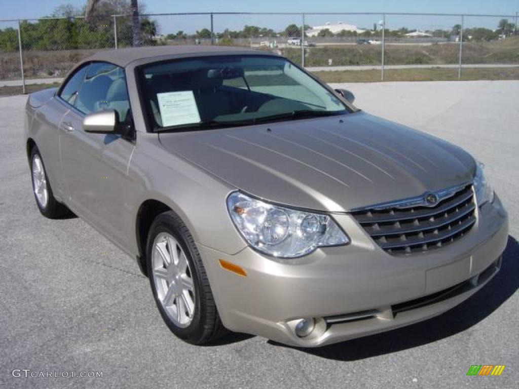 2009 Sebring Touring Convertible - Light Sandstone Metallic / Dark Khaki/Light Graystone photo #1