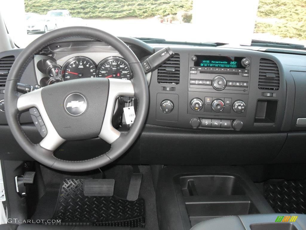 2010 Silverado 1500 LT Crew Cab 4x4 - Summit White / Ebony photo #12