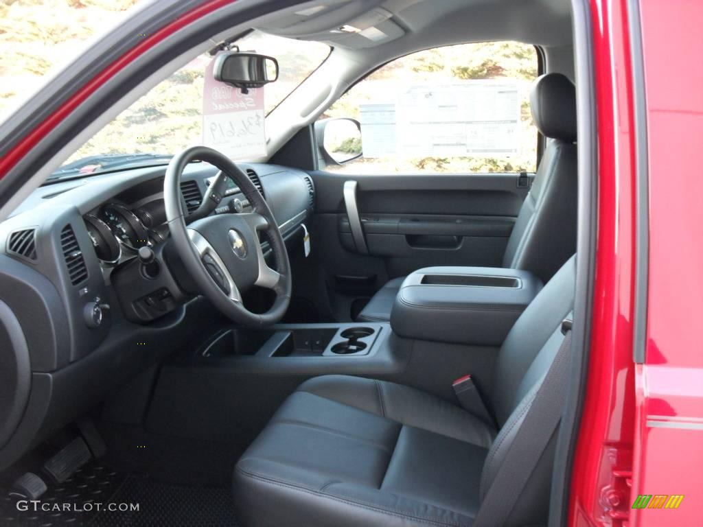 2010 Silverado 1500 LT Crew Cab 4x4 - Victory Red / Ebony photo #26