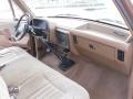 1990 Dark Chestnut Metallic Ford F150 XLT Lariat Regular Cab  photo #13