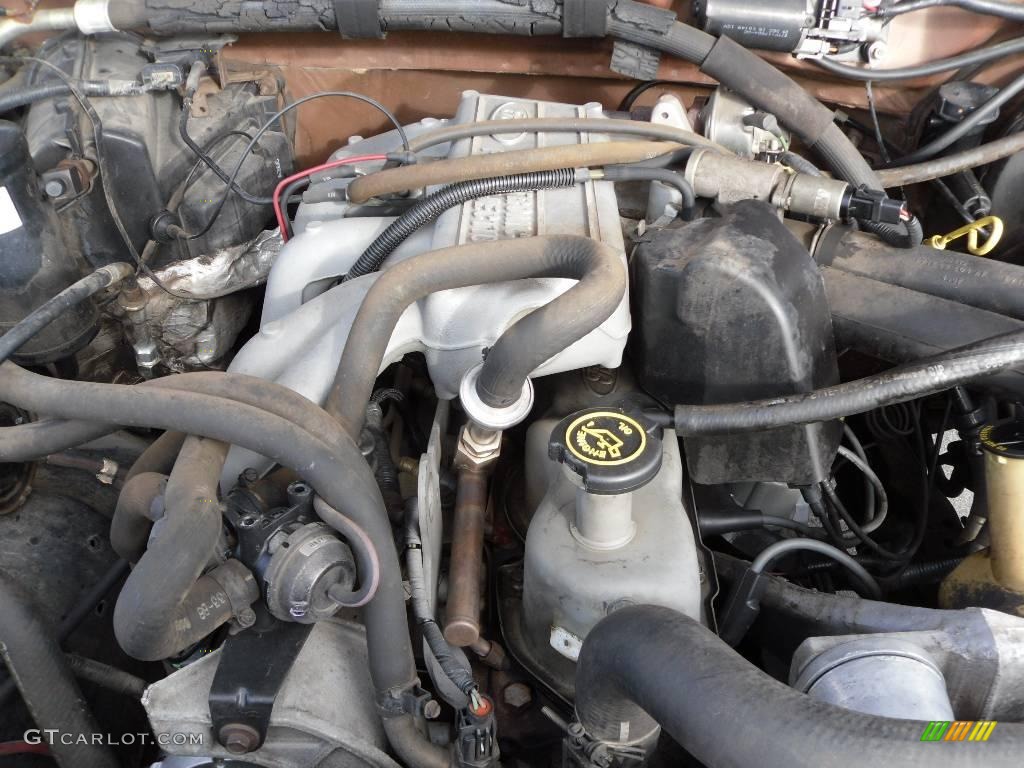 1990 Ford F150 XLT Lariat Regular Cab 4.9 Liter OHV 12-Valve Inline 6 Cylinder Engine Photo #24744903