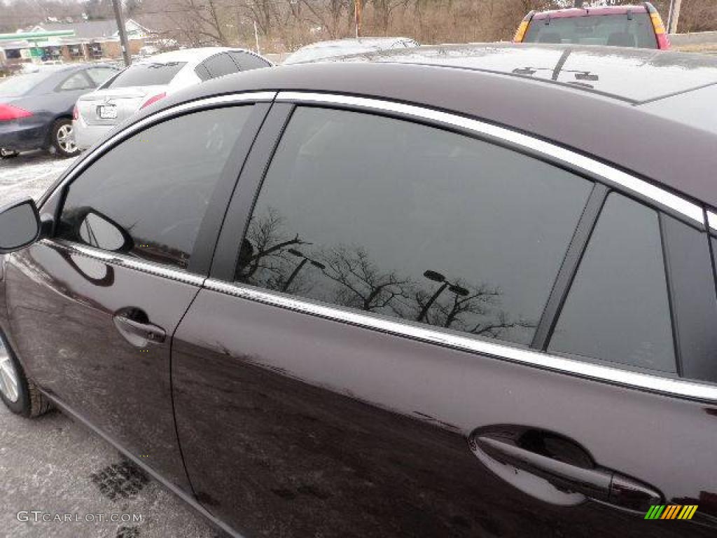 2010 MAZDA6 i Touring Sedan - Black Cherry Metallic / Beige photo #10