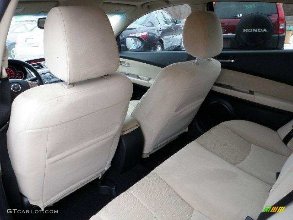 2010 MAZDA6 i Touring Sedan - Black Cherry Metallic / Beige photo #12