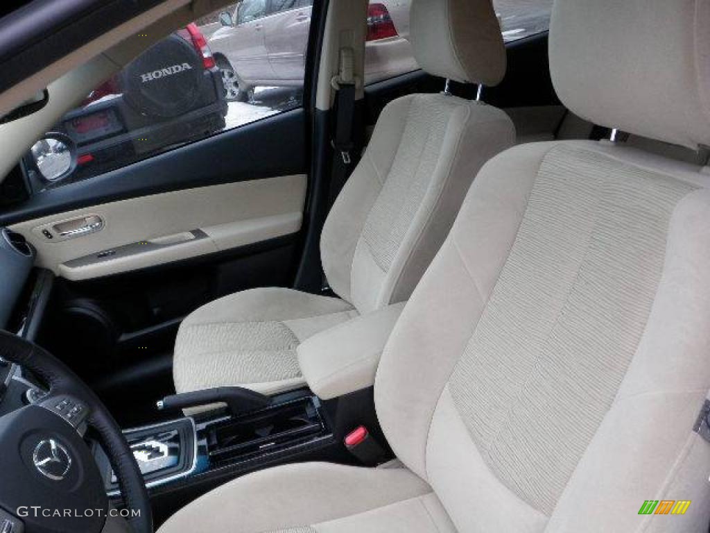 2010 MAZDA6 i Touring Sedan - Black Cherry Metallic / Beige photo #17