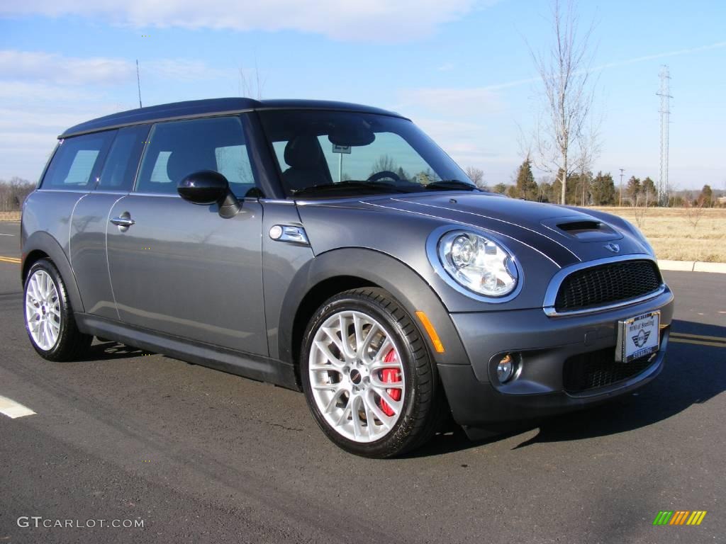 Dark Silver Metallic 2009 Mini Cooper John Cooper Works Clubman Exterior Photo #24746491