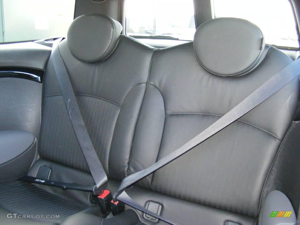 Punch Carbon Black Leather Interior 2009 Mini Cooper John Cooper Works Clubman Photo #24746547