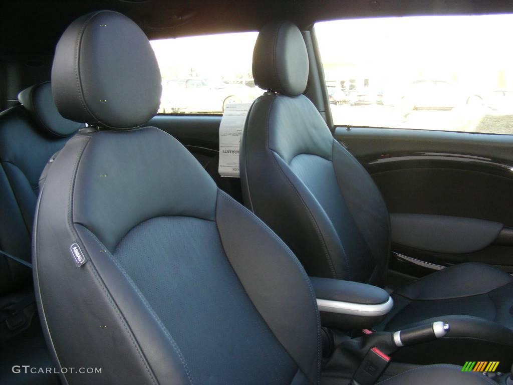 Punch Carbon Black Leather Interior 2009 Mini Cooper John Cooper Works Clubman Photo #24746559