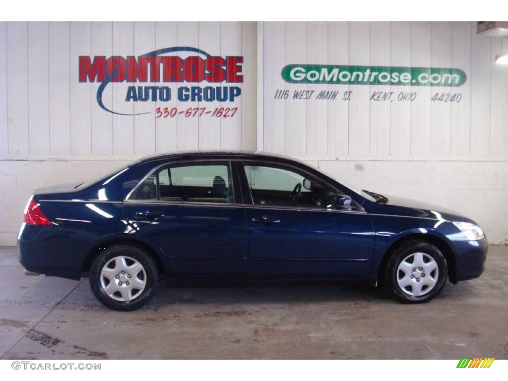 2006 Accord LX Sedan - Royal Blue Pearl / Gray photo #1