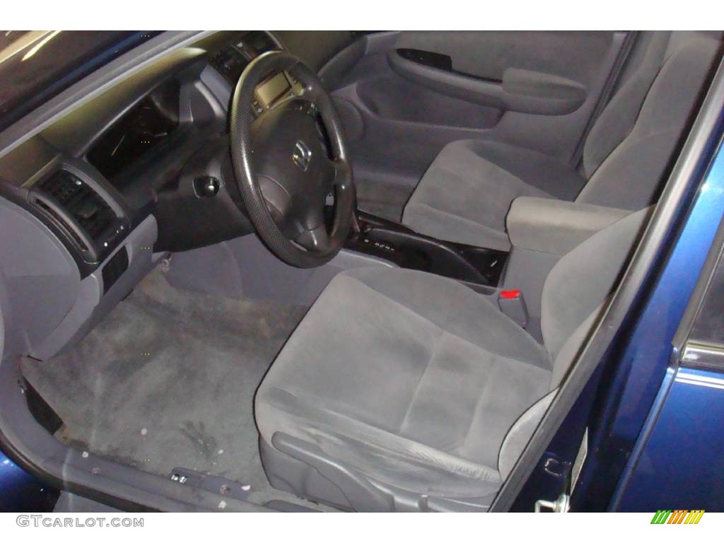 2006 Accord LX Sedan - Royal Blue Pearl / Gray photo #8