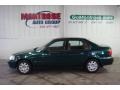 Clover Green Pearl - Civic LX Sedan Photo No. 2