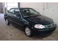 Clover Green Pearl - Civic LX Sedan Photo No. 3