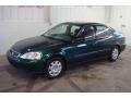 Clover Green Pearl - Civic LX Sedan Photo No. 4