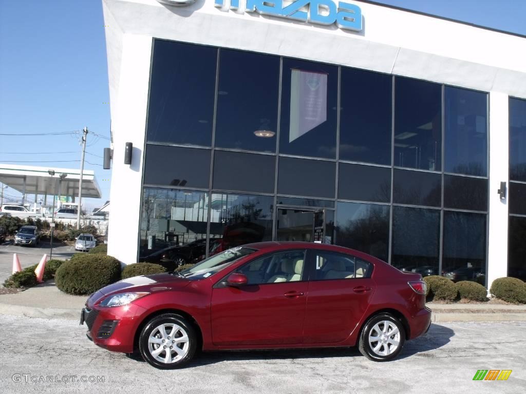 2010 MAZDA3 i Touring 4 Door - Copper Red Mica / Dune Beige photo #4