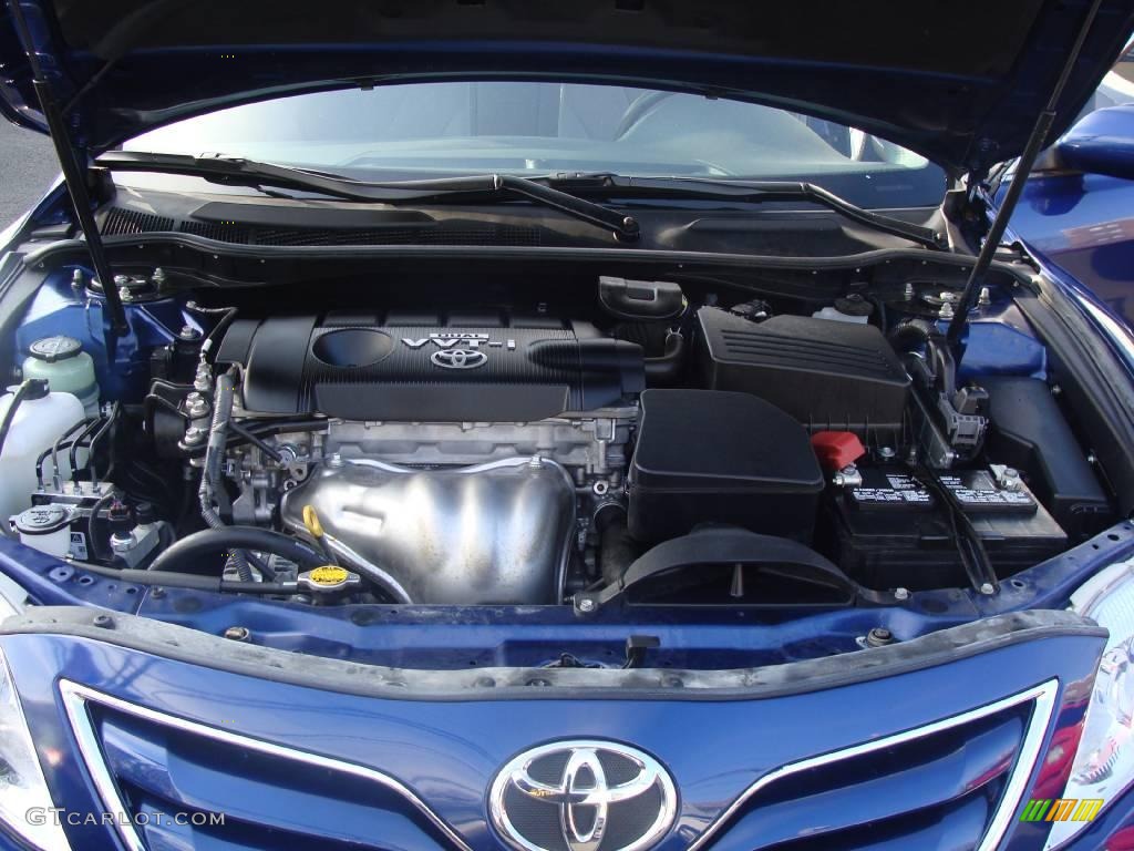 2010 Camry LE - Blue Ribbon Metallic / Ash Gray photo #24