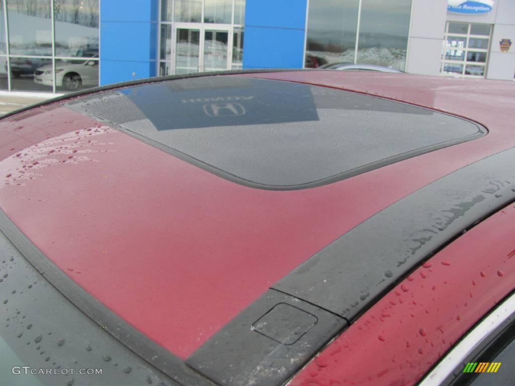 2007 CR-V EX-L 4WD - Tango Red Pearl / Gray photo #6