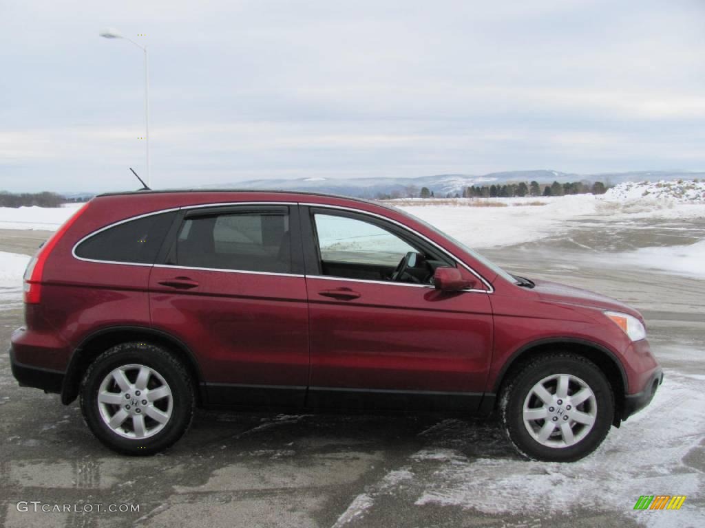 2007 CR-V EX-L 4WD - Tango Red Pearl / Gray photo #11
