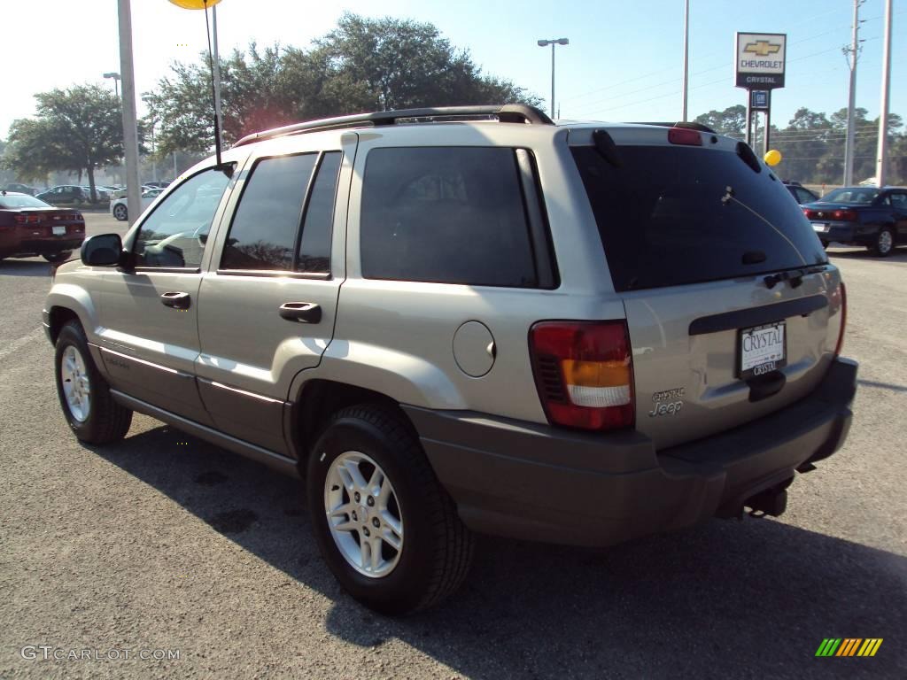 2003 Grand Cherokee Laredo - Light Pewter Metallic / Taupe photo #3