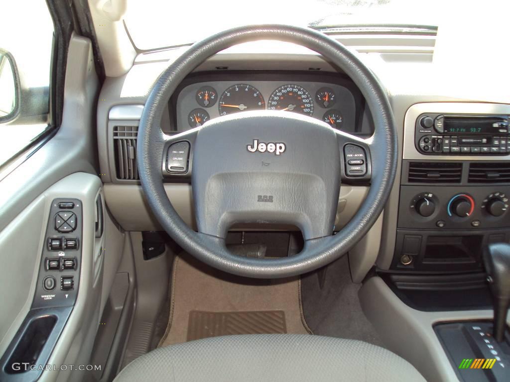 2003 Grand Cherokee Laredo - Light Pewter Metallic / Taupe photo #6