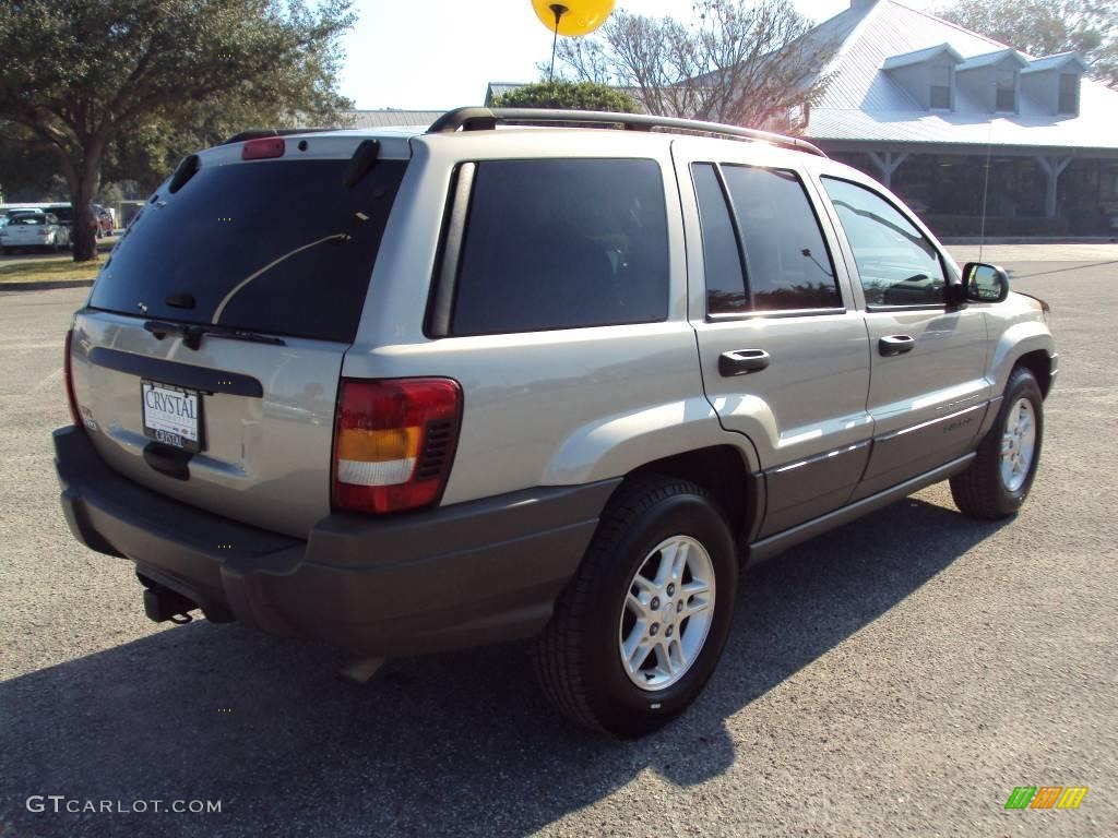 2003 Grand Cherokee Laredo - Light Pewter Metallic / Taupe photo #9