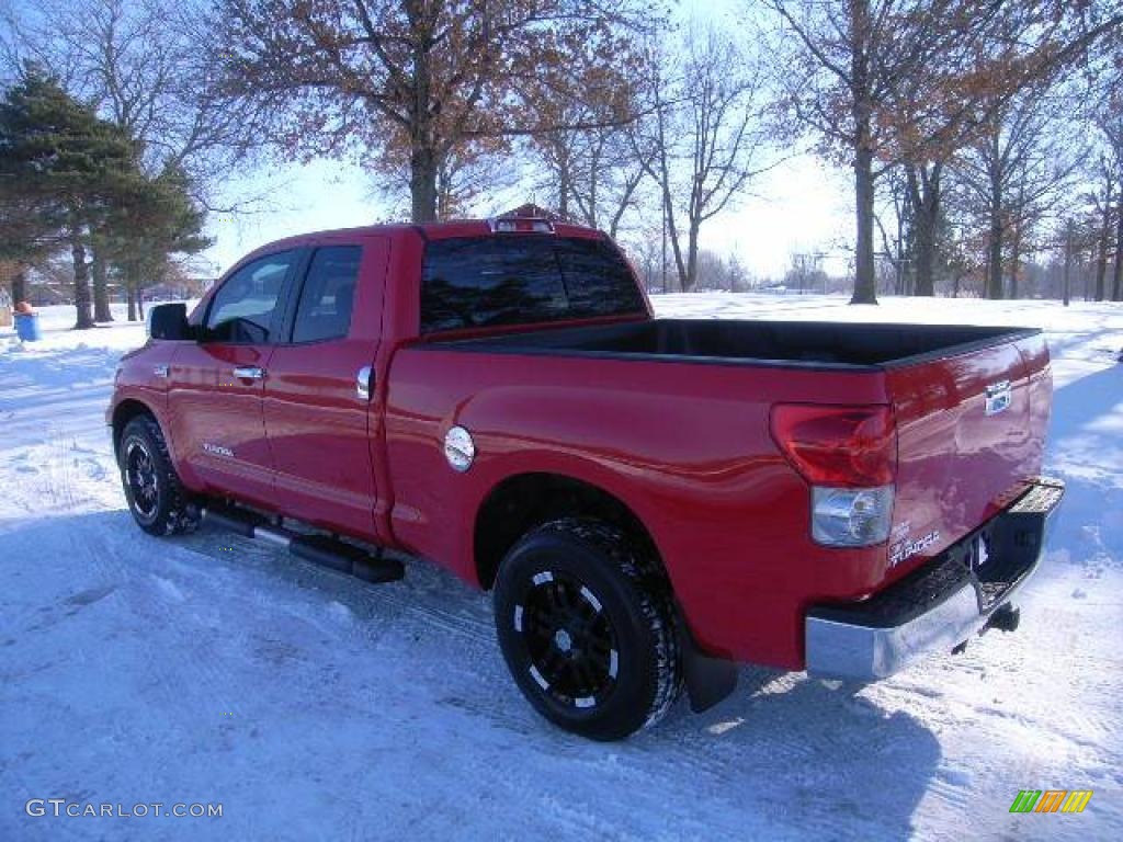 Radiant Red 2008 Toyota Tundra Double Cab Exterior Photo #24752462