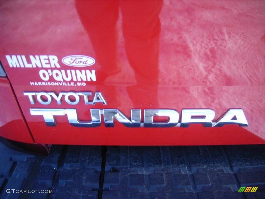 2008 Tundra Double Cab - Radiant Red / Black photo #12